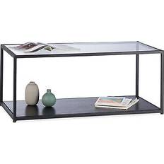 Relaxdays Glass Rectangular 42 x 100 x 50 cm Coffee Table