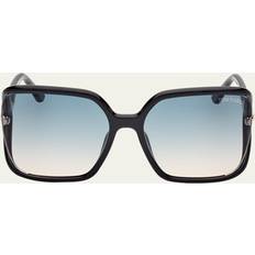 Tom Ford Dam Solglasögon Tom Ford Kvinna FT1089 Solglasögon Injicerad - Svart
