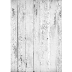 Fondos de Foto Westcott X-Drop 5x7' Mist Distressed Wood Backdrop