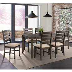 Beige Dining Sets Picket House Furnishings Powell Dark Traditional