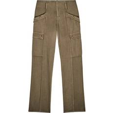 Cargo Trousers - Linen BA&SH trousers DADA Green