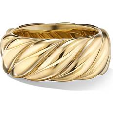 David Yurman Rings David Yurman 18K Yellow Gold Sculpted Cable Band Gold