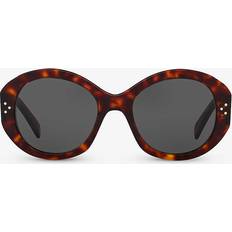 Celine Damen Sonnenbrillen Celine Sonnenbrille CL40240 - Havana/Dunkelgrau