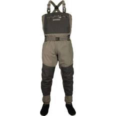 Nylon Wader Trousers Paramount Deep Eddy Chest Waders, Men's, XXL, Brown Holiday Gift