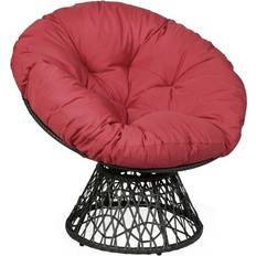 Furniture Goplus Costway Rattan Papasan Lounge Chair