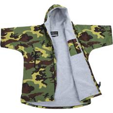 Best Surf Ponchos Dryrobe Boys 2023 Advance Short Sleeve Changing V3 Camo