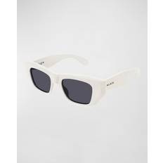 Azzedine AA0074S Lettering Logo - White