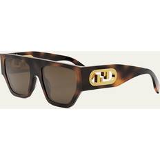Fendi Women Sunglasses Fendi Woman Sunglass O Lock FE40108U