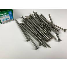 Träskruv 120mm Spax Träskruv Rostfri 6 x 120 mm 30 st