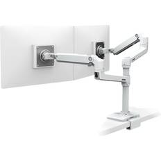 Dual arm mount Ergotron LX dual stacking arm, bwt