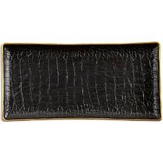 Serving Trays sale L'Objet Croc Textured Serving Tray