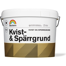 Spärrgrund Beckers Kvist Och Spärrgrund Matt 10L Vit Vit 10L