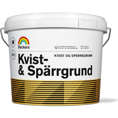 Spärrgrund Beckers Kvist Och Spärrgrund 3L Vit Vit