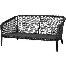 Cane-Line Loungesæt Havemøbler Cane-Line Ocean Large Sofa Dark Grey Loungesæt