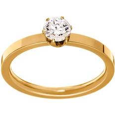 Edblad Transparent Ringar Edblad Crown Ring Gold 16,8mm