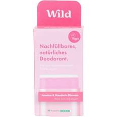 Wild Deo startpakke: Beholder Jasmine & Mandarin Blossom Refill Deo