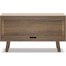 Mediabänk 100 cm Department Ray Media Walnut TV-bänk 100x55cm