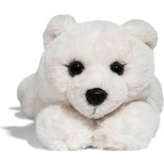 Fao Schwarz Toy Plush Lying Polar Bear 15Inch