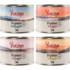 Purizon Tørfoder Kæledyr Purizon Økonomipakke: Organic 24 Mixpakke 4 varianter