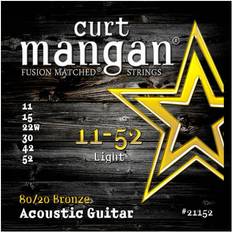 Curt Mangan 21152 80/20 Bronze western-guitarstrenge 011-052