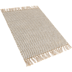 Carpets & Rugs Beliani Jute Runner Rug Beige