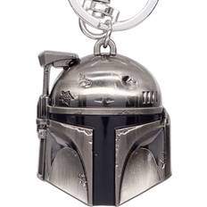 Monederos y Llaveros Star Wars Boba Fett Helmet Pewter Key Chain