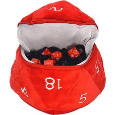 Ultra Pro D20 Dice Bag Red & White