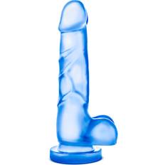 B Yours lush sweet n hard 4 blue dildo dong penis blau pvc unisex vagina Blau