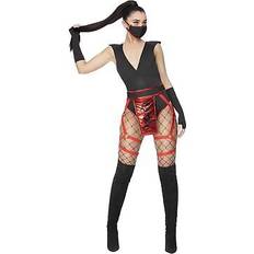 Smiffys Mortal Ninja Kostume Rød