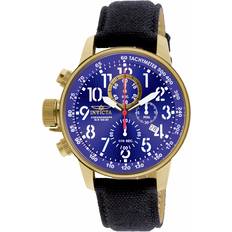 Invicta 1516 Force Lefty Blå/Tekstil Ø46 mm