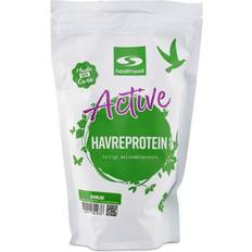 Chokolade Proteinpulver på tilbud Healthwell Active Havreprotein, Chokolade, 500