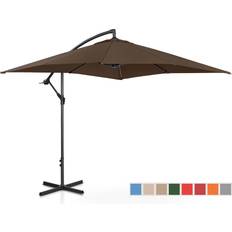 Uniprodo Hængeparasol Brown firkantet UNI_UMBRELLA_SQ250BR_N 250cm