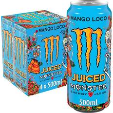 Boisson Énergétique Boissons Sportives et Énergisantes Monster Boisson Énergisante Goût Mango Loco 50 cl 1 pcs