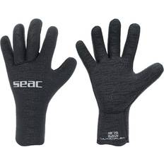 XXL Guantes de deporte acuático Seac Guantes Ultraflex mm negro Black