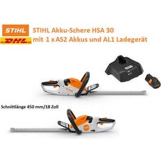 Stihl Teleskopskaft Häcksaxar Stihl HSA 30 Batteridriven Häcksax 45 cm