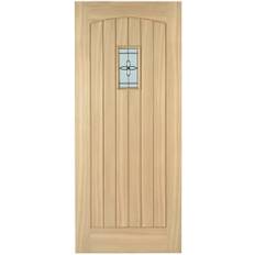 Wickes External Door Wickes Croft Cottage External Door Cathedral Glass (x)