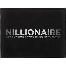 Grindstore Nillionaire Bi-Fold Leather Wallet - Black One