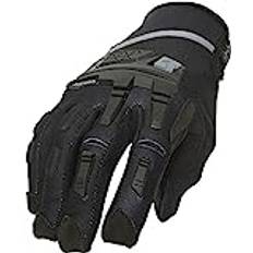 Suitable for Motocross Motorcycle Gloves Acerbis X-Enduro S22, Handschuhe Schwarz Erwachsene