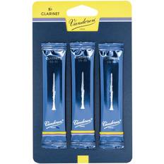 Clarinet Mouthpieces for Wind Instruments Vandoren Traditional Bb Clarinet Reed, Strength 1.5 3 Pack