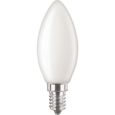 Solar Plus Lyskilder Solar Plus Kerte LED 470lm 827 E14 Dæmp Mat