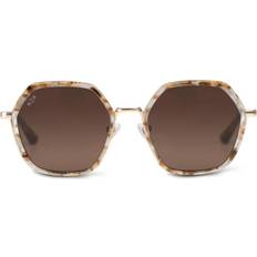Kapten & Son Amsterdam Edge Toffee Solglasögon Tortoise Brown