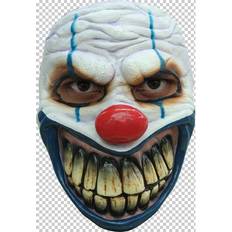 Grå Heldækkende masker Kostumer Ghoulish Productions Generic Mahal649 Clown Mask Adult One