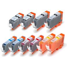 Canon blækpatroner 525 Canon Pixojet Blækpatroner PGI-525 CLI-526 10 Stk