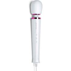 Le Wand powerful petite massage plug in white/ pink