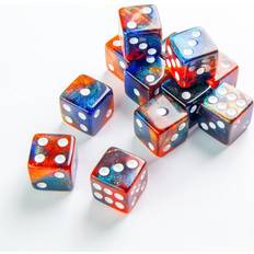 Gamegenic Board Games Gamegenic Galaxy Series Mars D6 Dice Set 12 mm 36 pcs Blue/Orange