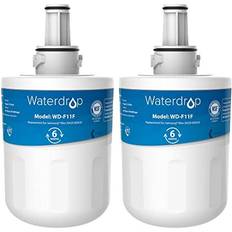 Waterdrop 2X DA29-00003F Fridge Filter, Compatible with Samsung Aqua Pure Plus DA29-00003F, HAFIN1, DA29-00003A, DA29-00003B, DA29-00003A-B