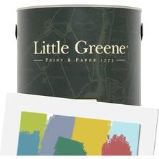 Little Greene Book Room Green Wall Paint Blue 2.5L