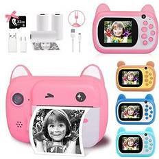 Samsung Digital Cameras Samsung Instant camera for kids, 2.4 inch lcd screen kids print camera, digital camera
