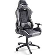 Gaming-Stühle McRacing 6, Gaming Stuhl, Grau, Schwarz