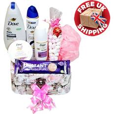 Lynx dove pamper 8 pcs christmas gift set for mum wife sister friend daughter